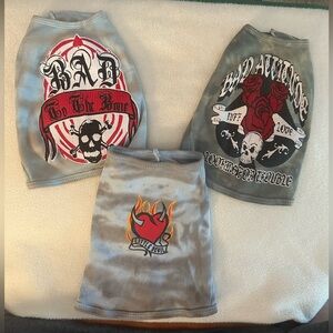 K9 Duds set of 3 Dog T-Shirts